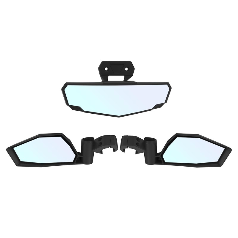 MoGerTor Side Mirrors for 2024 Polaris RZR XP 1000, Adjustable