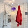 Linkidea 2 Pack Over Shower Door Towel Hook, Double Side