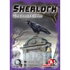 ABACUSSPIELE Sherlock 48201 Grave Silence Crime Card Game Silver