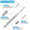 sourcing map Tap and Drill Bit Set, 2pcs 2-56 UNC