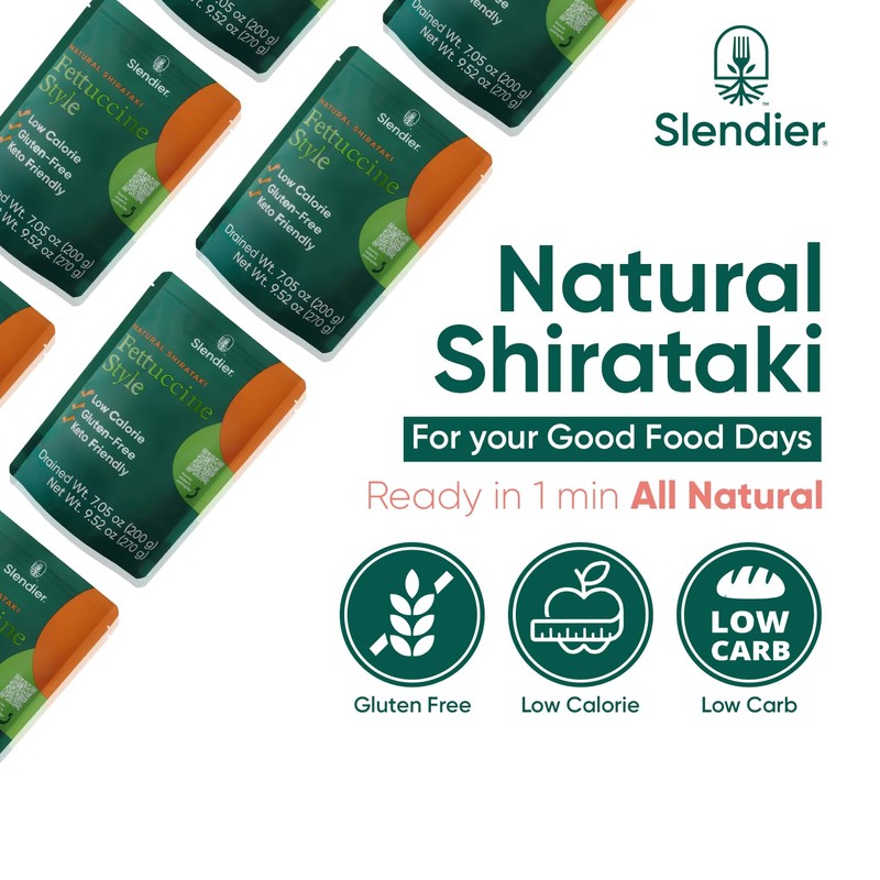 Natural Shirataki Fettuccine Style 6 Packs
