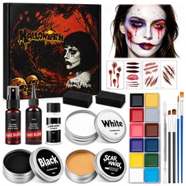 Halloween SFX Makeup Kit: 15 PCS Face Special Effect Makeup set