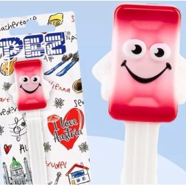 PEZ "I Love Austria" Mascot - Mint on European Card