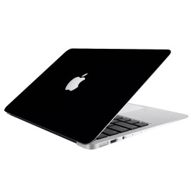Grafton Decals BLACK Vinyl Lid Skin Cover Decal fits Apple MacBook Air 11 A1465 Laptop