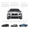 OxGord Car Windshield Cover for Ice and Snow, Waterproof Frost