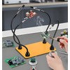 KLSKKJ Magnetic Helping Hands Soldering Station, Third Hand Soldering Tool