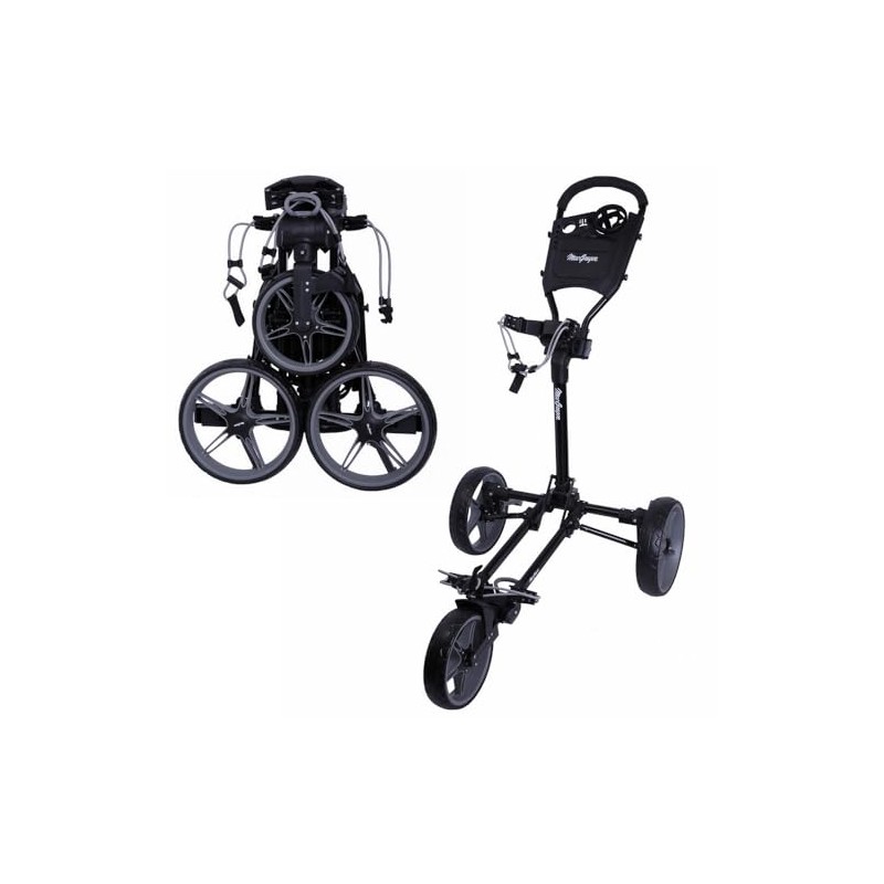 MacGregor Golf Flat Fold 3 Wheel Golf Cart - Folds