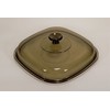 Corning Pyrex 10" Square Amber Replacement Lid - A-12-C