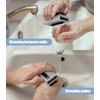 Larbois Nail Brush for Cleaning Fingernails, 2Pack Heavy Duty Nail
