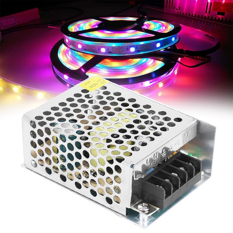 Jeffergarden Power Supply, LED Power Switch, Aluminum Alloy, DC 5V,