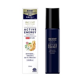 Incent Active Energy 4.1 fl oz (120 ml) Men's Hair Growth Compound Bath Clean, Quasi Drug