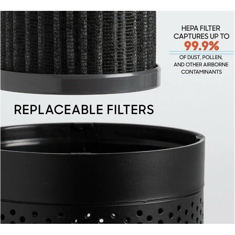Sharper Image Portable Air Purifier True HEPA Filter 2313939