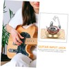 Kisangel 1 Set Electric Guitar Jack Plate Durable Replacement Socket