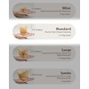 Bake Choice Nordic 75GSM Paper 200pcs Natural Tulip Cupcake Liners