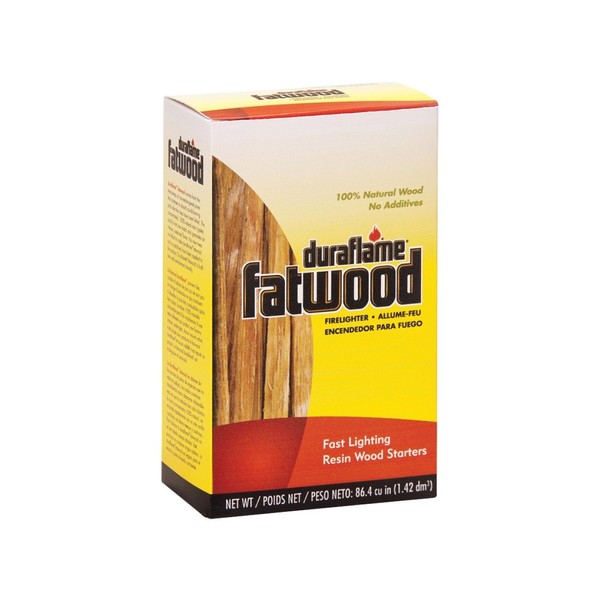 Duraflame, 01249 Fatwood Wood Starters 86.4 Cu. In., 1 Count