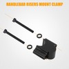 RANSOTO 7/8" Handlebar Risers Mount Clamp Handle Bar Riser 30mm