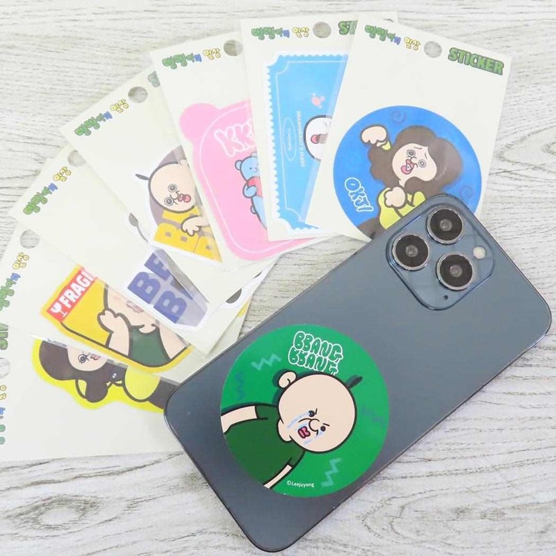 BB14 Panpan-kun's Everyday [Die Cut Sticker] Waterproof Sticker/Cat