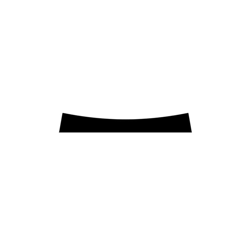 PolyWard Sunstrip for VW Golf mk5 Windscreen Banner Decal Sticker