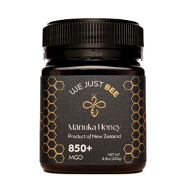 Raw Manuka Honey MGO 850+ | Premium New Zealand Honey – Supports Wellness with Natural Properties | 100% Pure, Sustainably Sourced | Ideal for Tea, Toast, & More – 250g/8.8oz
