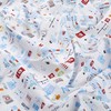 Kaufman Digital Frontline Heroes Lab Equipment White, Quilting Fabric by