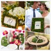 BYHER Dried Moss Mat for Wedding Birthday Party Fairy Garden