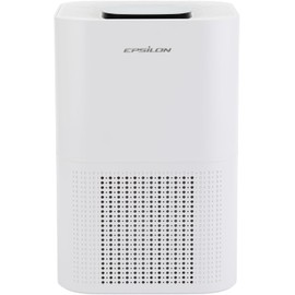 Epsilon Air Purifier for Home | H13 HEPA Filter Large Rooms up to 1100 Sq.ft | 360˚Purification | 3-in-1 Air Cleaner with 30dB Sleep Mode Removes 99.97% of Pollutants Cleans Dust, Odor, Pet Dander