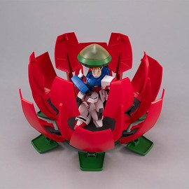 Machine Build Series Mobile Fighter G Gundam Blood Carrier, Approx. 5.5 inches (140 mm), PVC Pre-painted Semi-Finished Model