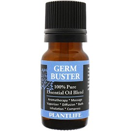 Plantlife Germ Buster Essential Oil Blend (100% Pure and Natural, Therapeutic Grade) from Plantlife