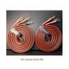 [UCINNOVATE] OFC Oxygen-Free Pure Copper Wire Speaker Cable with Banana