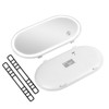 Car Sun Visor Mirror with LED Light Touch Switch HD