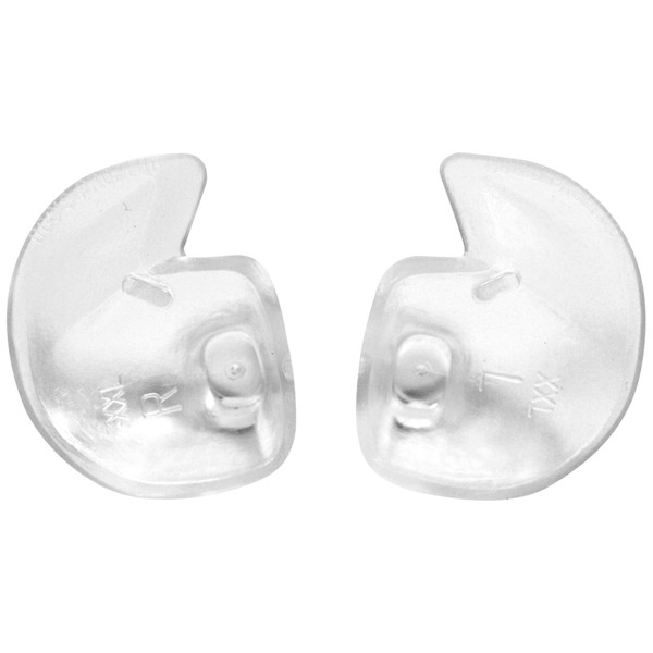 Doc's Pro DFF04 - Tapones para los oídos pequeños con ventilación, transparente