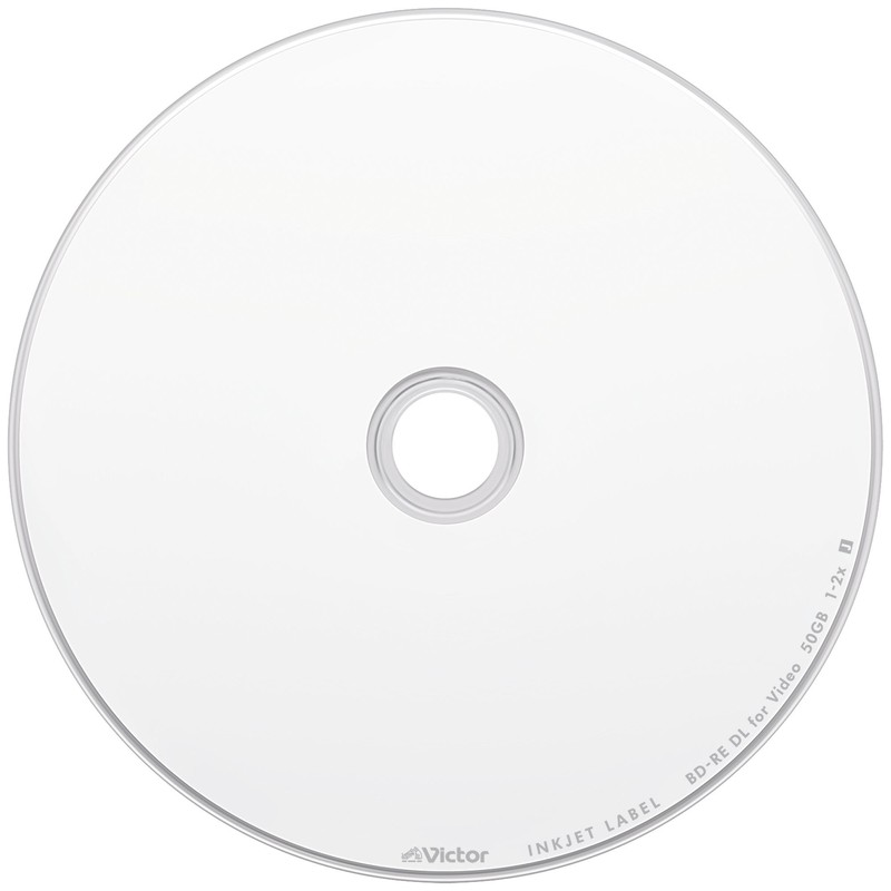 Victor BD-RE VBE260NP30SJ1 Repeated Recording (2 Layer/1-2x Speed, 30 Sheets),