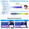 REAVEE 3 Pack Oversized Square Reading Glasses Oprah Style for