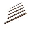 5Pcs Straight Shank Twist Drill Bit HSS 3 4 5