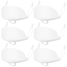 Kichvoe Máscara De Boca Transparente 20 Piezas Antivaho Ver A Través De Máscara Transparente Escupir Catering Reutilizable