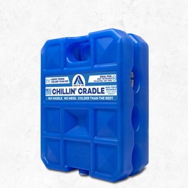 Long Lasting Ice Pack for Coolers, Camping, Fishing and More, Chillin' Brew Series by Arctic Ice, X-Large Reusable Ice Pack, End Cap