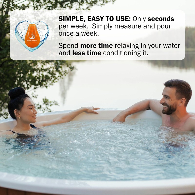 Silk Balance Natural Hot Tub Solution - 38 oz -
