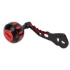 Fishing Reel Handle Aluminum Alloy Prevent Slip Ergonomic Replacement Baitcasting