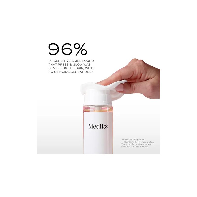 Empaque Dañado Press Glow Medik8 200 Ml Tónico Diario