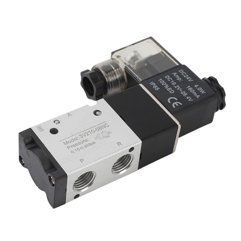 Pneumatic Solenoid Valve Aluminum Alloy Quick Response Direct Acting Solenoid