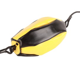 Double End Inflatable Hanging Boxing Speed Rebound Ball Punching Training Equipmentblack yellow