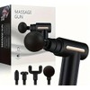 Mini Massage Gun, 6 Speed Deep Tissue Massager, 4 Heads,