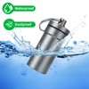 Portable Ear Plug Carrying Case, Urekt Waterproof Metal Earplug Case