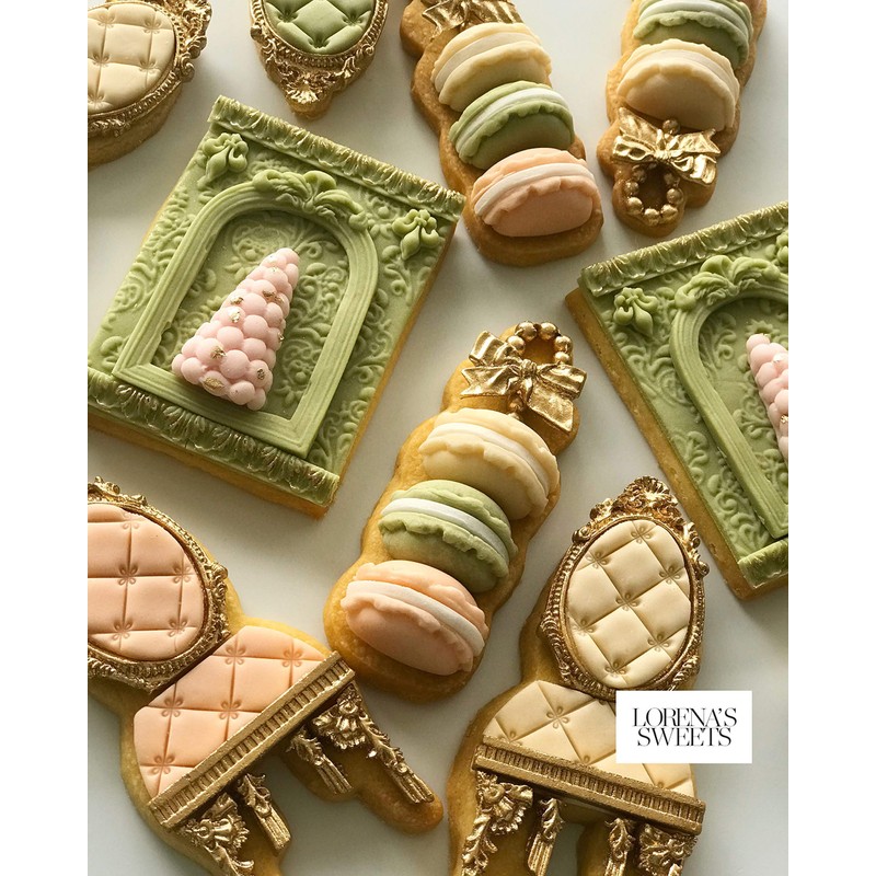 Lorena's Sweets Cookie Decoration Kit Paris Cafe