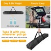 Outdoor Projector Screen with Stand, SCREENMAX 120 inch Foldable Projector