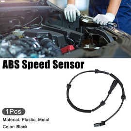 X AUTOHAUX Front Left Right ABS Sensor Fit for Nissan Primastar - 1 Pcs Black