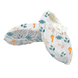 Losuya 40pcs 20 Pairs Shoe Covers Disposable Non-Slip Non-Woven Fabric Boot Covers for Indoor Boot Shoes Cover Protector Covers