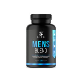 B Life Multivitamínico para Hombre | 200 Cápsulas | 650 mg por porción | Creatina Monohidratada, BCAA 2:1:1 (L-Leucina, L-Isoleucina, L-Valina) y L-Ar