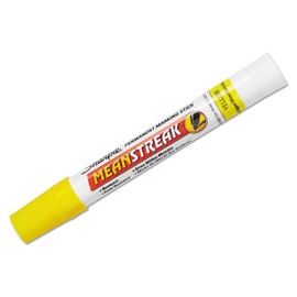 6 Pack Mean Streak Marking Stick, Broad Tip, Yellow by SANFORD INK (Catalog Category: Paper, Pens & Desk Supplies / Markers)