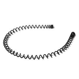 Kàllos Non-Slip Unisex Black Metal Hair Bands Premium Quality Headbands Sports and Spa Headwear accessories for Men and Women (Black, Spring)